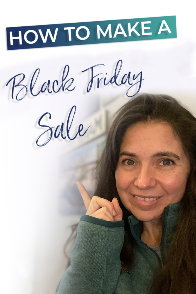 how to make a black friday sale pin